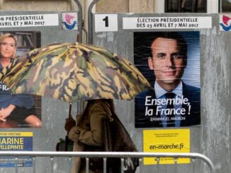 Macron - Le Pen - volby 2022