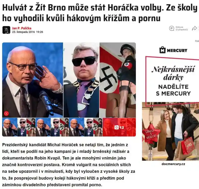 Režisér Kvapil a jeho minulost